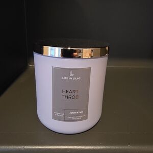 Life in Lilac Heart Throb Candle (12 Oz)